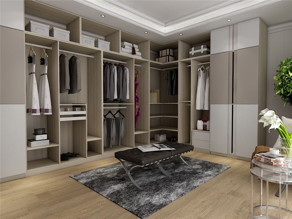 整木定制衣柜都有哪些空間組成(圖2) 整木定制衣柜都有哪些空間組成(圖2)