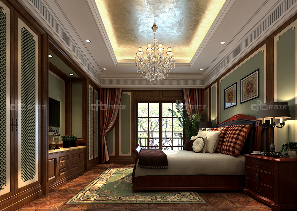 整木定制臥室效果圖,夢生長的花園(圖4) 整木定制臥室效果圖,夢生長的花園(圖4)