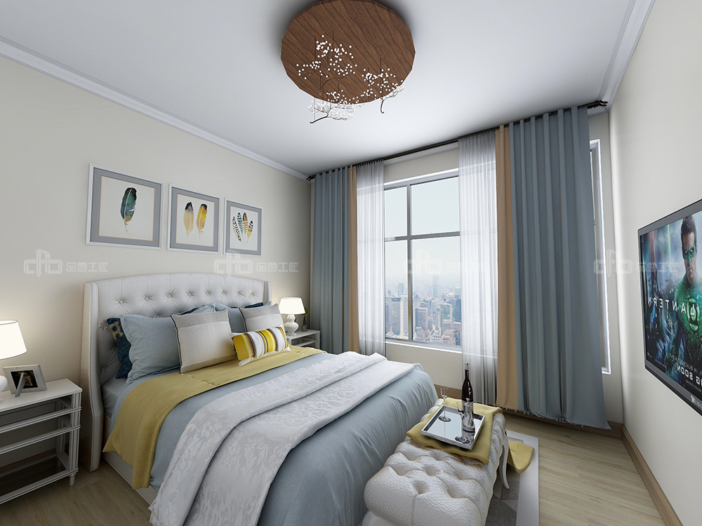 整木定制臥室效果圖,夢生長的花園(圖11) 整木定制臥室效果圖,夢生長的花園(圖11)