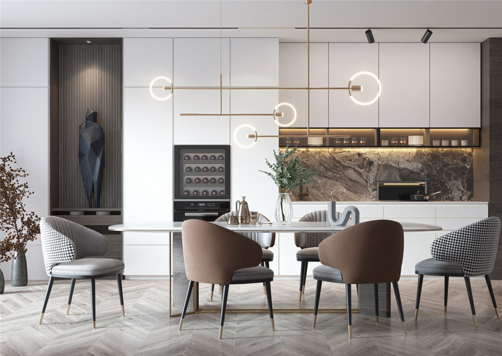 餐廳裝修餐邊柜有必要定制嗎?(圖1) 餐廳裝修餐邊柜有必要定制嗎?(圖1)