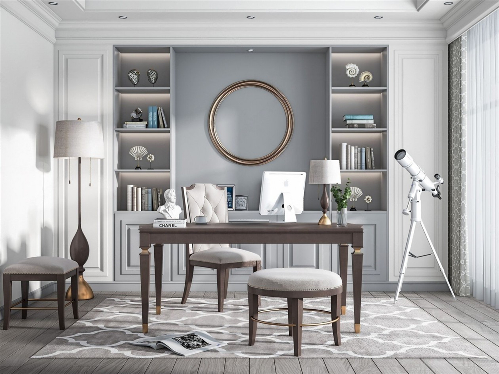 書房家具怎么擺放？書房風水禁忌(圖1)