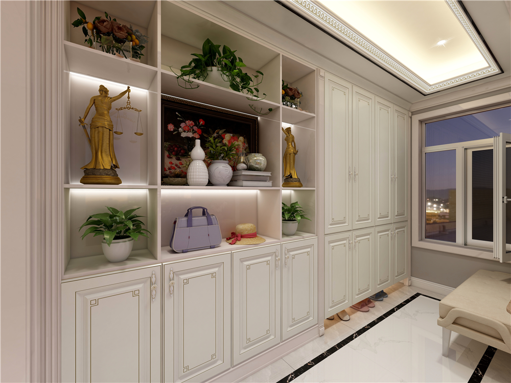 全屋定制玄關柜有哪些款式組合？(圖2)