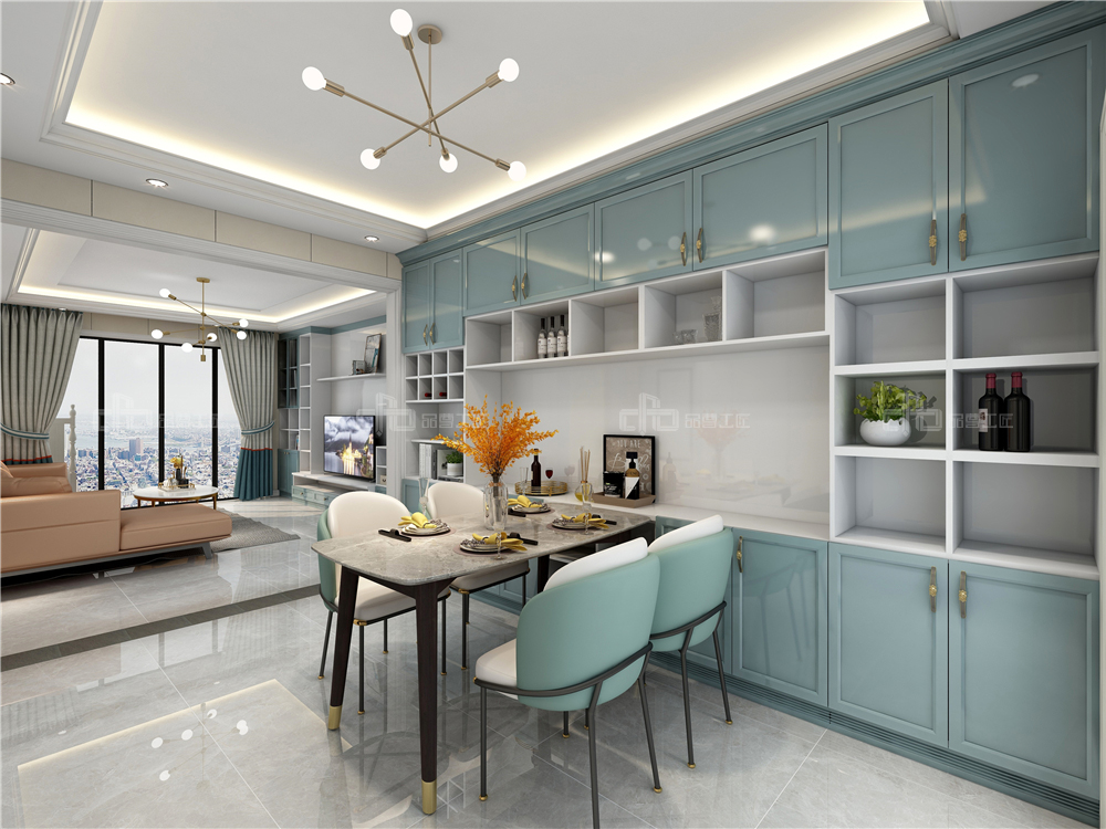 輕奢風酒柜一般都設計在哪里？(圖1)