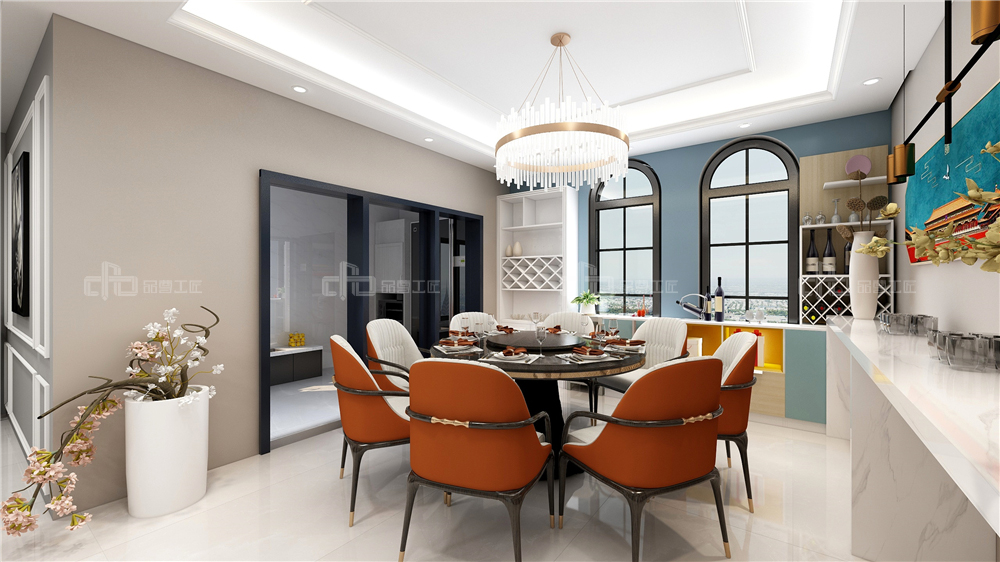 輕奢風酒柜一般都設計在哪里？(圖2)