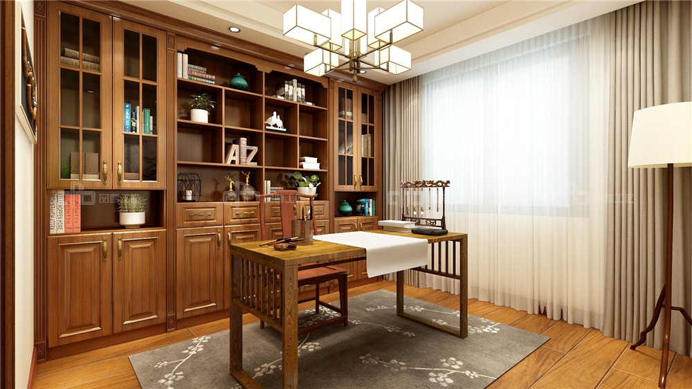 設計全屋定制書房的時候要注意什么？(圖4)