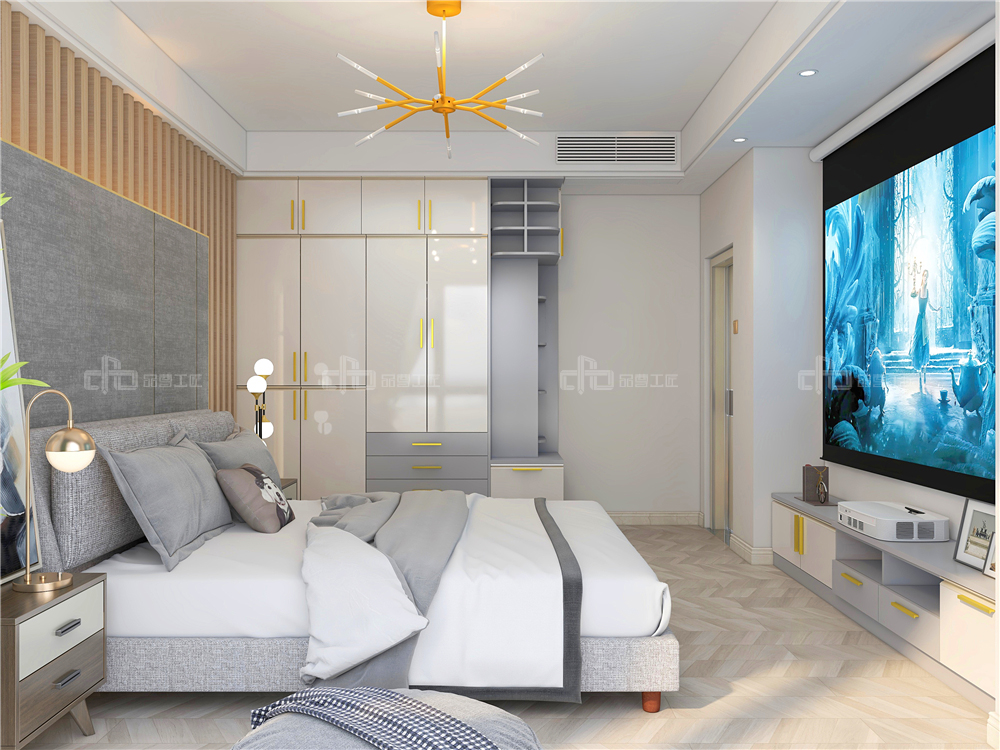 定制衣柜顏色怎么搭配比較好看?(圖2) 定制衣柜顏色怎么搭配比較好看?(圖2)