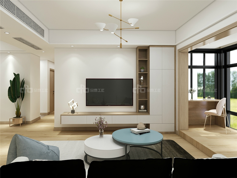 客廳電視柜定制怎么設計好，有哪些款式？(圖1)
