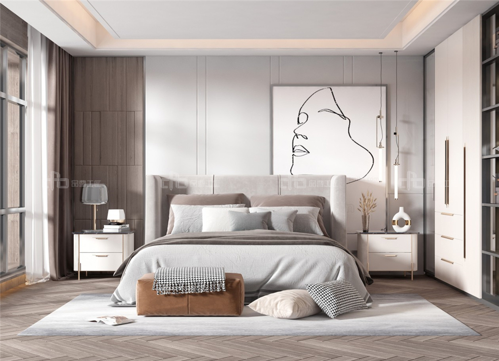 臥室床頭都可以怎么設(shè)計？(圖3)