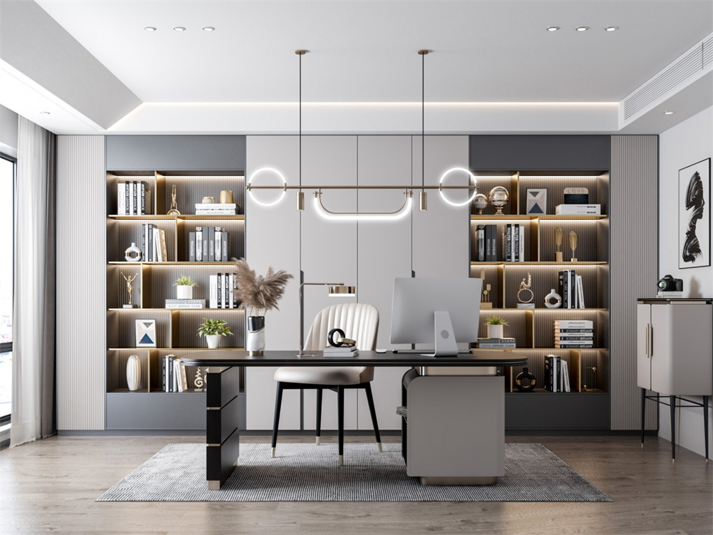 書房定制書柜設(shè)計(jì)要注意什么？(圖2)