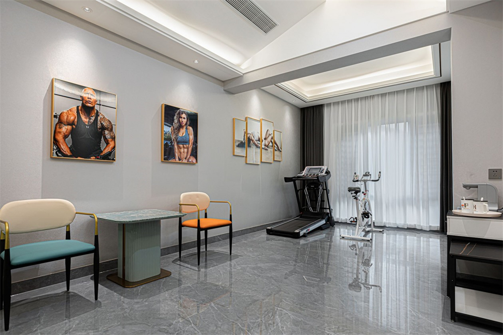 400㎡別院實拍，詩畫意境輕奢風格(圖22)