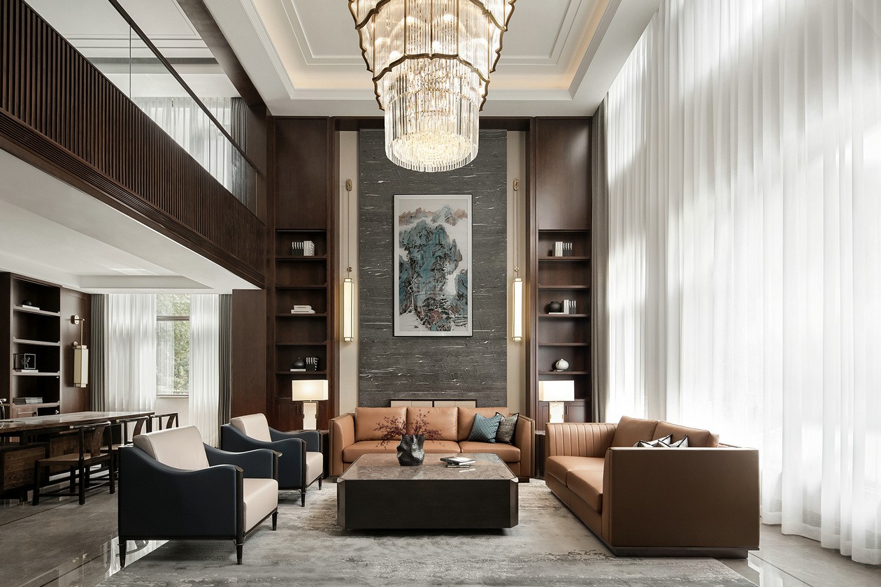 1000㎡別墅大宅整木定制,優雅沉靜新中式(圖8) 8.jpg