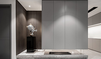 228㎡全屋定制大平層，現(xiàn)代極簡風(fēng)格設(shè)計案例