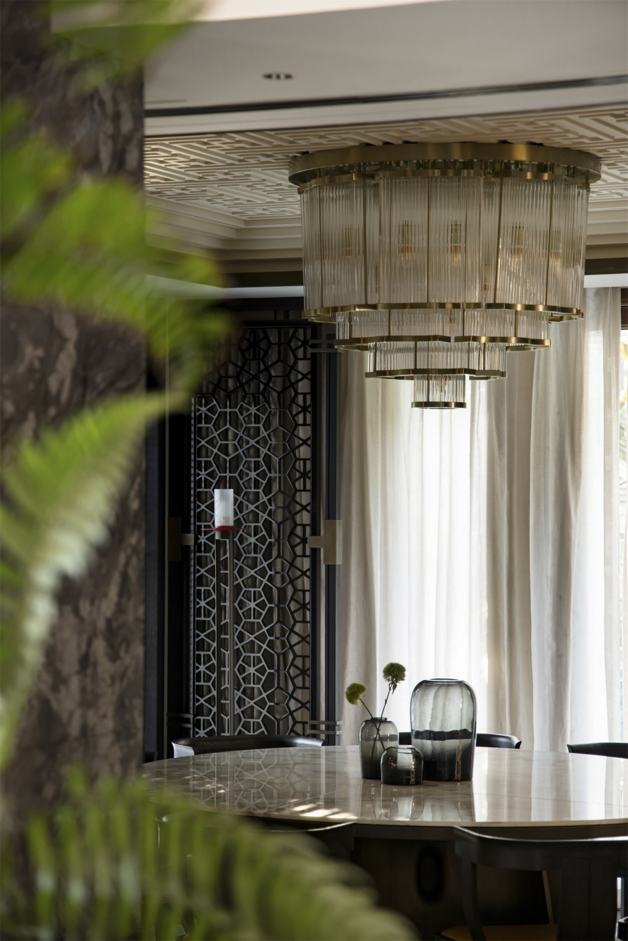 1200㎡整木定制新中式別墅,設計夢回大唐(圖10) 11.jpg