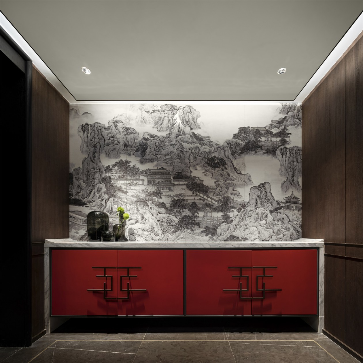 1200㎡整木定制新中式別墅,設計夢回大唐(圖16) 17.jpg