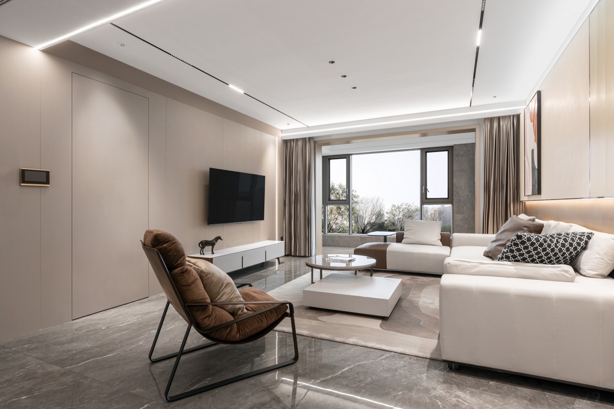 118㎡整木定制裝修,現代簡約風格設計(圖3) 3.jpg