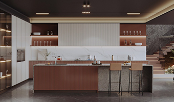 廚房怎么選擇定制櫥柜顏色？