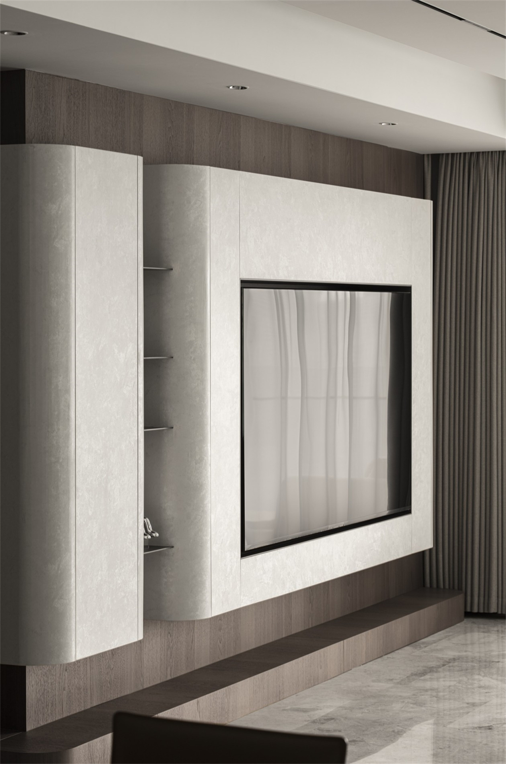 300㎡整木定制大平層,現代簡約高定設計(圖5) 5.jpg