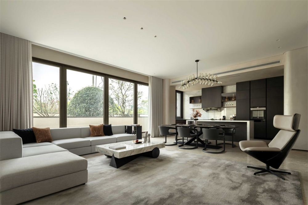 600㎡全屋整木定制別墅,現代極簡風格設計(圖1) 1.jpg