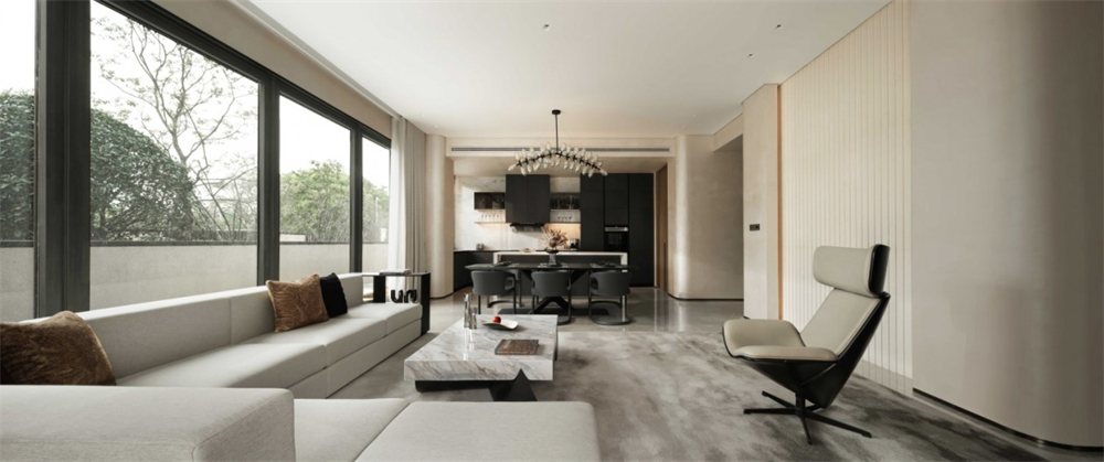 600㎡全屋整木定制別墅,現代極簡風格設計(圖6) 6.jpg