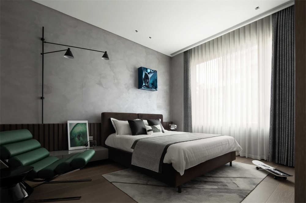 600㎡全屋整木定制別墅,現代極簡風格設計(圖14) 14.jpg