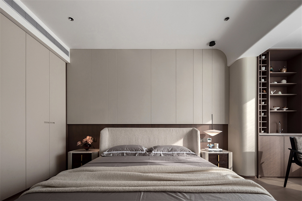 180㎡現(xiàn)代極簡復式,生活中的藝術感(圖13) 13.jpg