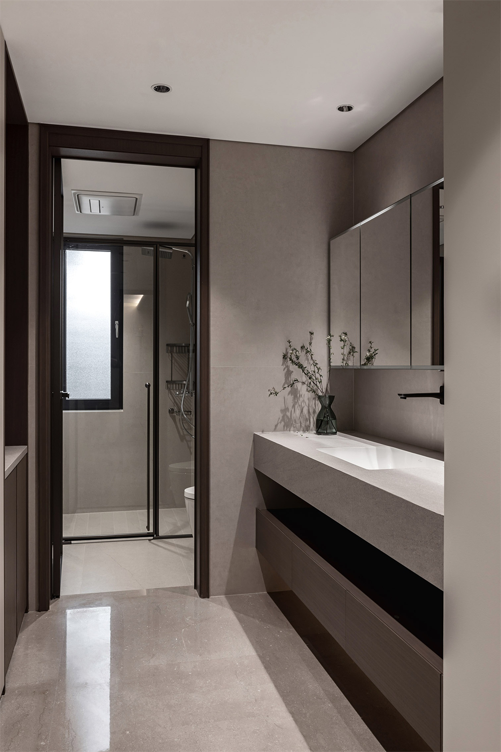 180㎡現(xiàn)代極簡復式,生活中的藝術感(圖22) 23.jpg