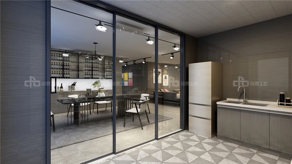 廚房門設(shè)計(jì)什么款式比較好看？(圖2)