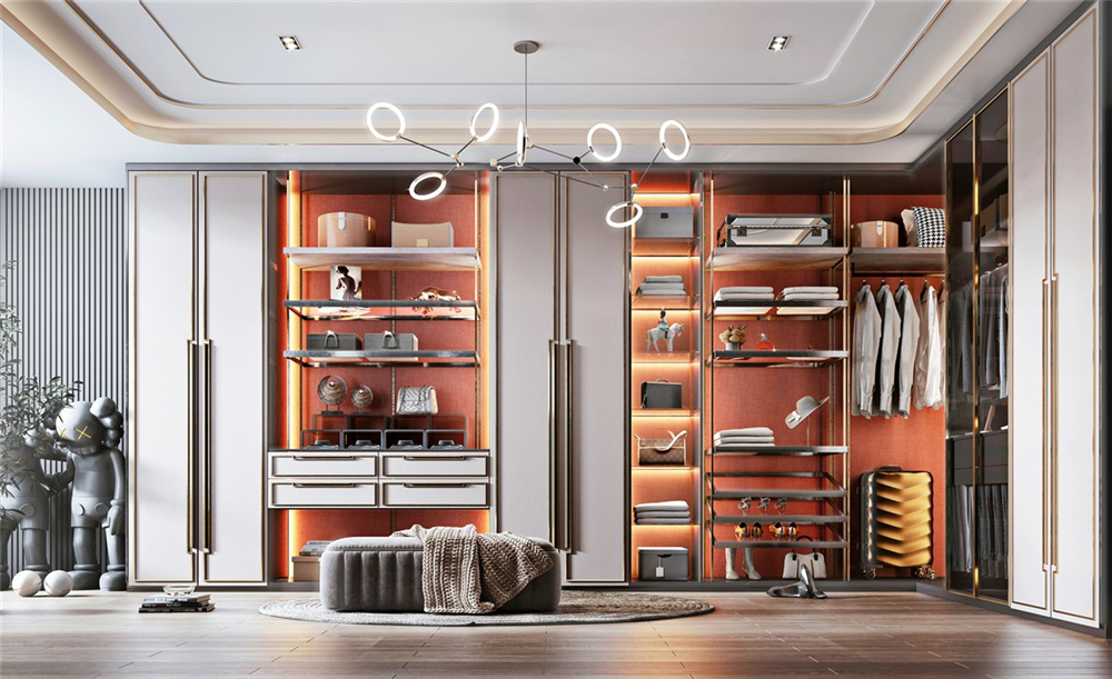 主臥衣柜設計什么款式柜門好?(圖2) 主臥衣柜設計什么款式柜門好?(圖2)