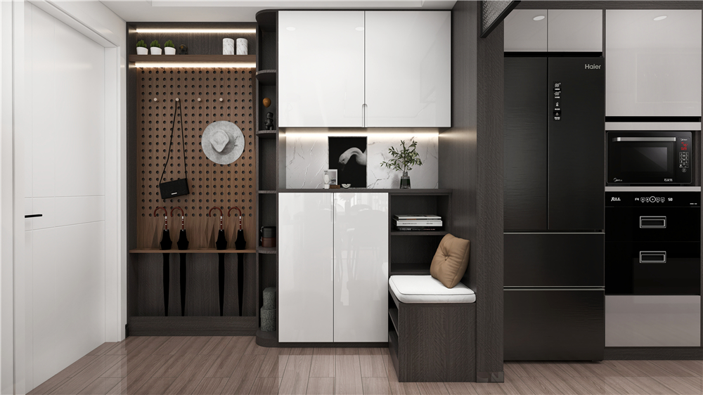 入戶鞋柜樣式都有哪些？(圖1)