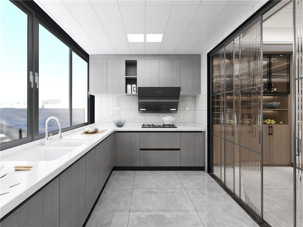 廚房做移門的話尺寸在多少呢？(圖2)