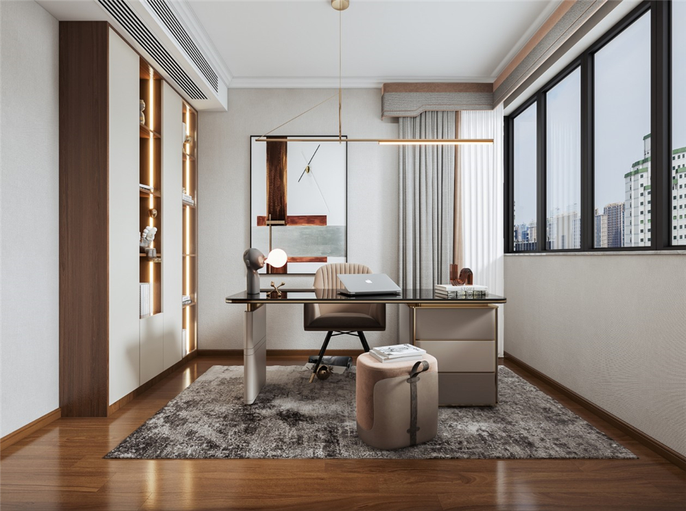 全屋定制現(xiàn)代輕奢風格是什么?(圖1) 全屋定制