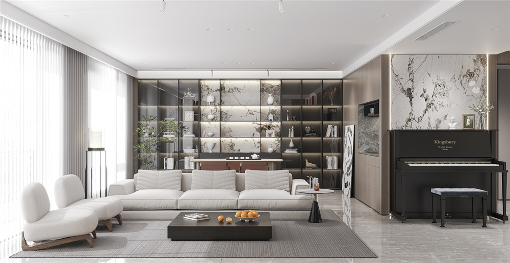 全屋定制現(xiàn)代輕奢風格是什么?(圖2) 全屋定制