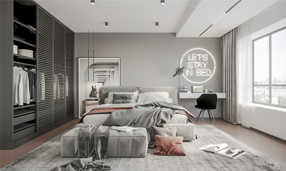 全屋定制現(xiàn)代輕奢風格是什么?(圖4) 全屋定制現(xiàn)代輕奢風格是什么?(圖4)